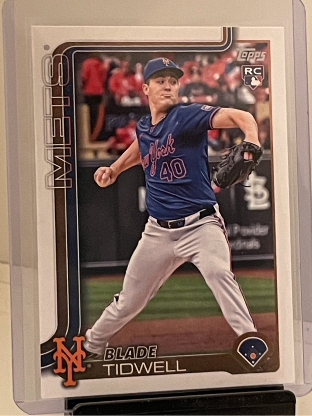 Blade Tidwell 2025 Topps series Rookie Card